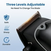 Professional Hair Clippers for Men: Cordless Hair Clipper Trimmer with LED Display - Mens Clippers and Grooming Set, Barber Clippers Set