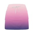 thumbnail image 6 of Stephy Women's Fashionable Casual Sports Casual Skirt with Pocket Drawstring Solid Color Mid Waist Skirt Pants, Purple, 3XL, 6 of 7