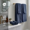 thumbnail image 4 of Mainstays Basics 6-Piece Navy Bath, Hand & Washcloth Set, 4 of 6