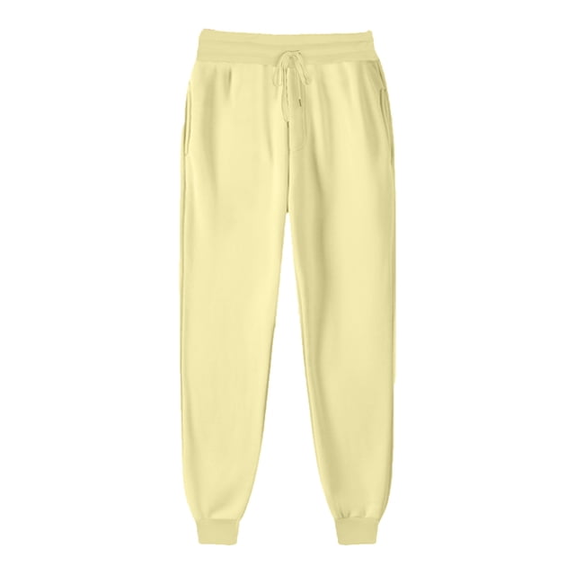 FAIWAD Pantalon de Jogging en Molleton pour Femmes Taille Élastique avec Cordon de Serrage Décontracté Athlétique Bas Resserré