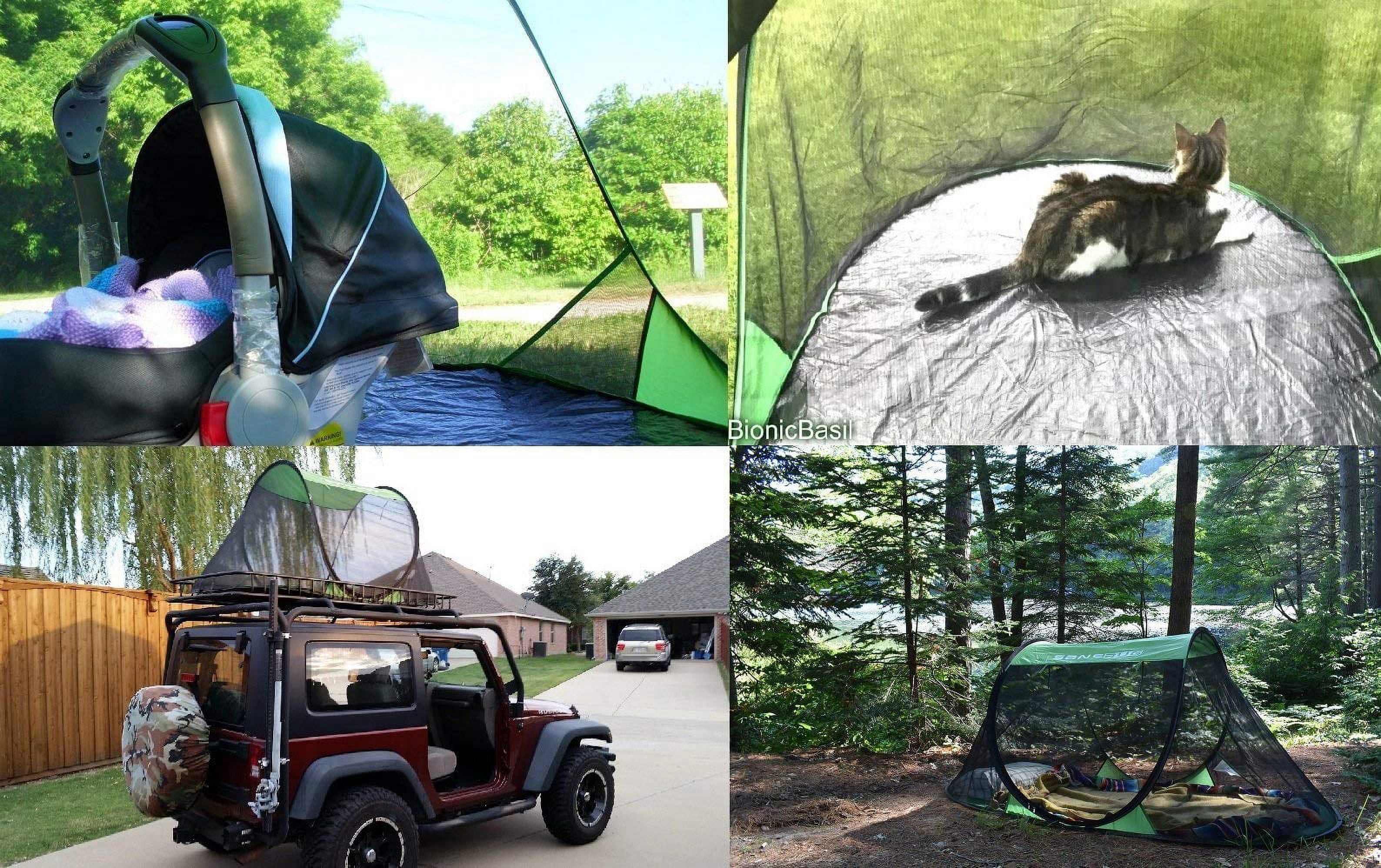 sansbug 1-person free-standing pop-up mosquito-net (tarp floor)