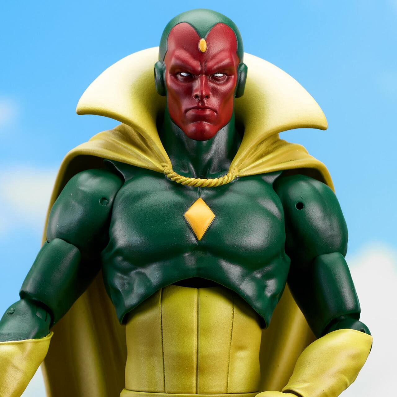 Diamond Select - Marvel Select Comic Vision Action Figure, Diamond Select, Gifts