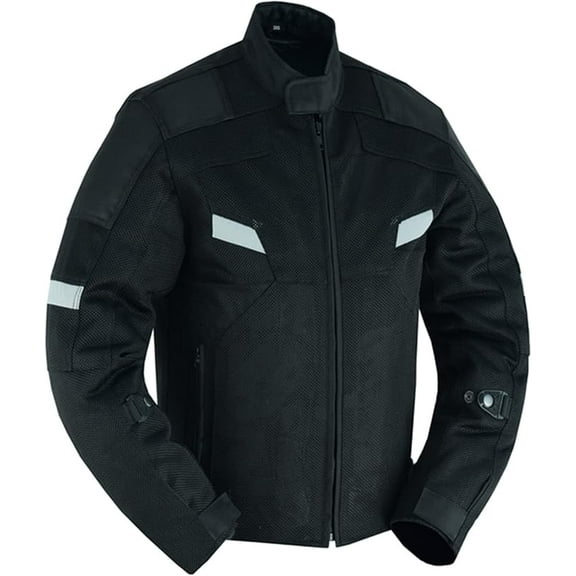 Daniel Smart Men’s Motorcycle Jacket - All Season Sporty Mesh Motorcycle Jacket – Maximum Airflow and Protection