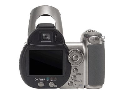 Konica Minolta DiMAGE Z6 - Digital camera - compact - 6.0 MP - 12x optical zoom - silver