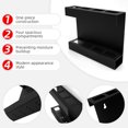 thumbnail image 4 of Chopsticks Straw Holder, Acrylic Straw Holder, Wall Mount Reusable Straw Holder Straw Storage Organizer with Adhesive Bottom Drainage for Kitchen Tabletop, 4 of 7