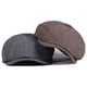 thumbnail image 3 of Sombrero octogonal de estilo europeo y americano para hombre, con patrón de espiga, sombrero progresivo retro británico, sombrero literario juvenil con lengua de pato, sombrero de vendedor, 3 of 6