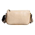 thumbnail image 1 of Bolsa De Mensajero Bolso Hobo para mujer, bolso cruzado sólido Retro de cuero PU, bolso de mano para mujer (Beige) Ehuebsd Para Estrenar, 1 of 3