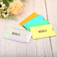 thumbnail image 5 of Uxcell RFID Blocking Sleeves Aluminum Identity Theft Prevention Credit Cards Secure Protector Holders Sleeves for NFC Purses Silver, 5 of 6