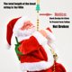 thumbnail image 2 of Herunwer Climbing Santa with Music, Electric Santa Climbing Rope Battery Operated Climbing Santas Claus, Climbs Up and Down, Home Decoration for Parties, 2 of 7