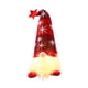 thumbnail image 2 of Adorno navideño de anciano sin rostro con sombrero de estrella iluminado | Muñeco colgante con patas para árbol y chimenea | Colores rojo, gris y verde, 2 of 5