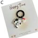 thumbnail image 2 of Lindo llavero de gato donut de dibujos animados, llavero estilo gato siamés Ktins, bolso escolar, colgante para auriculares, dulce, 2 of 2