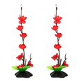 thumbnail image 1 of 2Pcs Sashimi Tray Decor Ice Tray Flower Decor Fake Blossom Decor Ice Food Tray Flower, 1 of 4
