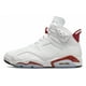 thumbnail image 4 of N I-K-E A i r-Jor-dan 6 White University Red CT8529-162 Men's Size, 4 of 6
