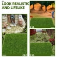 thumbnail image 3 of UPOUART 10Pcs Artificial Grass Mat Green Turf for Garden Decoration and Festival Layout, 3 of 7
