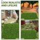thumbnail image 3 of unbranded 10Ud Alfombra Césped Artificial Para Jardín Exterior Y Escenarios, 3 of 6