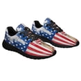 thumbnail image 6 of Patriotic German Shepherd ChriStan Cross American flag Shoes Sneakers Black Size 11.5, 6 of 7