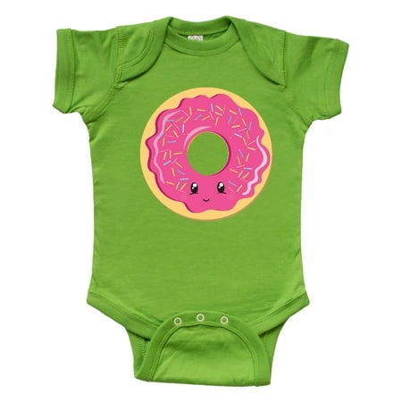 

Inktastic Hot Pink Donut Gift Baby Boy or Baby Girl Bodysuit