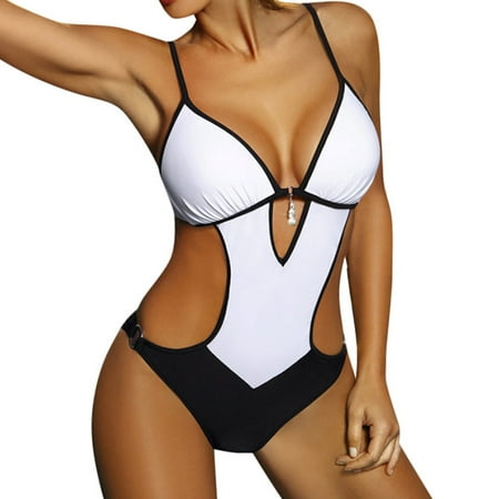 

Bandage Padded Bikini Women Swimsuit Beading Suit Push-up Solid Bathing Swimwear Swimwears Tankinis Set White High Waisted Swimsuit Women s Plus Size Swimwear Shorts Pajamas