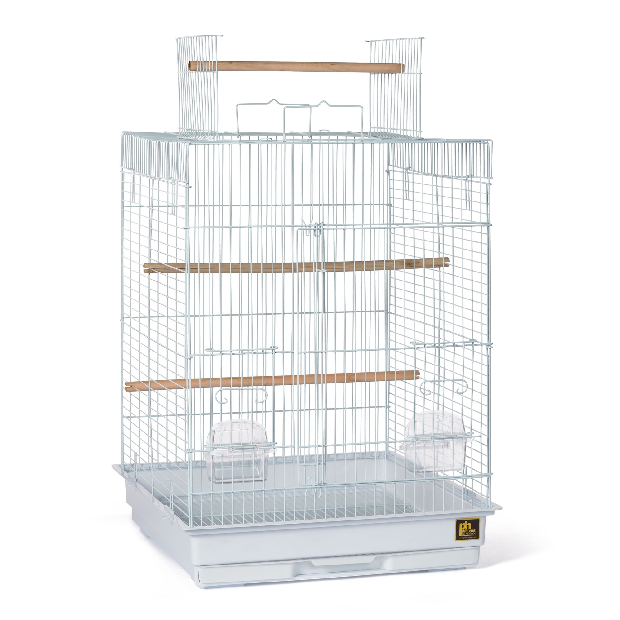 Iconic Pet 15740 Dome Top Bird Cage, Yellow - Medium