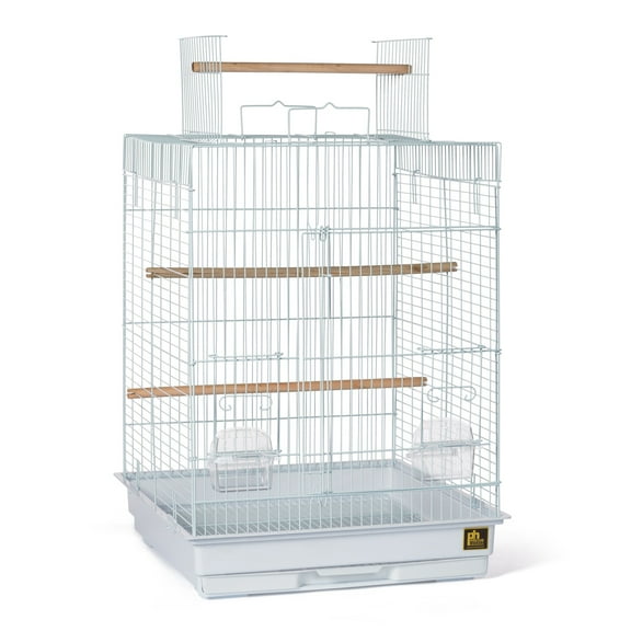 Prevue Pet Products Cockatiel Playtop Bird Cage - White SP1818PTW