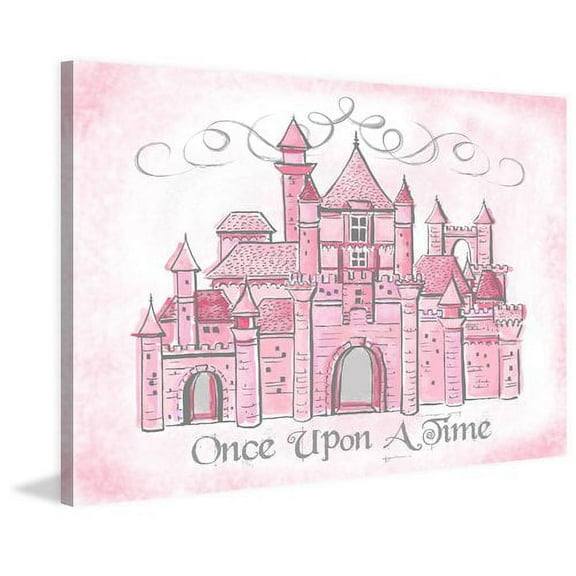 Marmont Hill "Once Upon a Time 2" by Reesa Qualia Painting Print on Wrapped Canvas