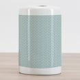 thumbnail image 2 of Aqua Ceramic Toothbrush Holder, Curvy Lines Bubbles in High Seas Surfing Season Water Sports Oceanic Summertime, Decorative Versatile Countertop for Bathroom, 4.5" X 2.7", Sky Blue White, by Ambesonne, 2 of 4