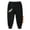 Black, variant on Boy's Cotton Cartoon Dianosaur Sweatpants Sports Pants Joggers for Children Kids 1-9 Years