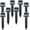 Dark Green*8, variant on 8 Pack Mole Repellent Solar Powered, Ultrasonic Pest Repeller Outdoor for Lawns & Gardens, Chipmunk, Gopher, Snake Deterrent, Deer Repellent Devices, Weatherproof, Dark Green