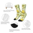 thumbnail image 3 of Rocae Corn And Corn Oil for Girls Boys Crew Socks,Children's Socks, Kids Socks, Toddler Socks: Daily Wear with Kids School Uniform, 3 of 5