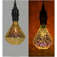 thumbnail image 5 of LINLIN 3D Firework Bulb Starry Light Bulb E27 AC 85-220V 4W Retro Edison Bulb Warm White Light for Holiday Christmas Decoration Bar Glass LED Lamp, 5 of 9