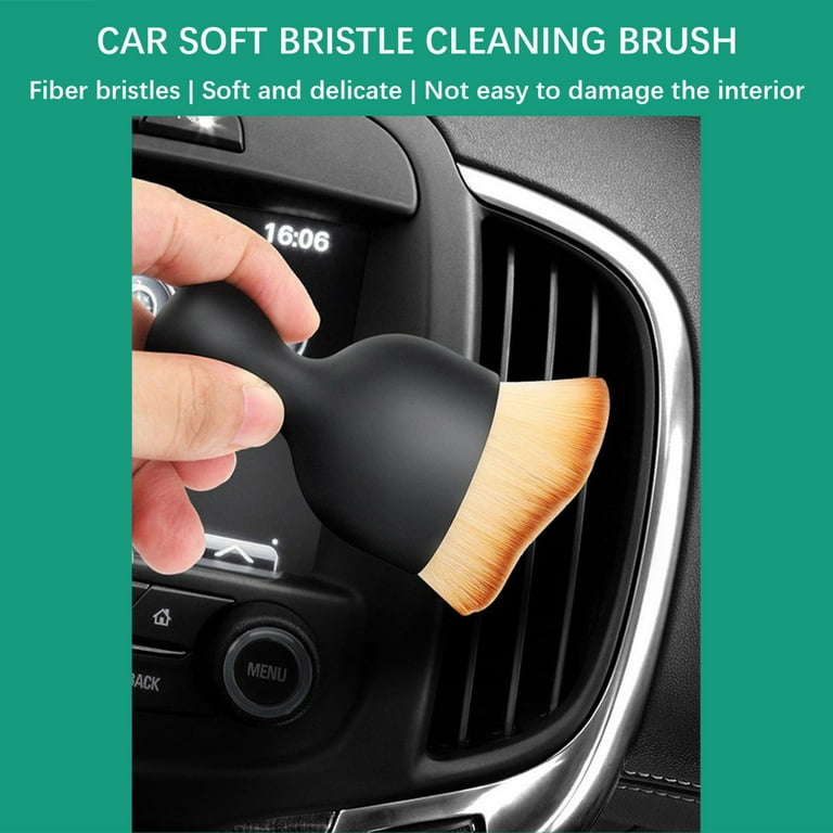 Interior Car Brush Kit, Car Interior Dust Sweeping Soft Brush - Car Brush  With Box, Car Interior Brush, Car Beauty Kit Interior Cleaning Tools And  Accessories Car Wash Supplies Car Brushes 