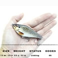 thumbnail image 3 of Generic JKB075 ABS Jerkbait Lure, 7.5cm 13.5g, Multiple Color Options, Realistic Fishing Bait for Anglers, 3 of 7