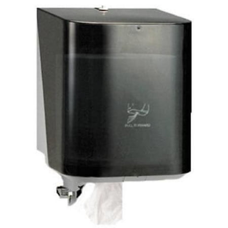 Transparent Smoke Plastic Cover - NEW Smoke Gray Center Flow Towel Dispenser Translucent In-Sight Plastic Wo