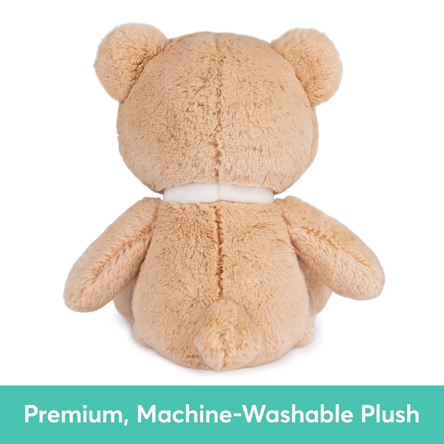 GUND Baby Sustainable Teddy Bear Plush, Stuffed Animal Made from Recycled Materials, Spring Decor, Easter Gift for Babies and Newborns, Brown/Cream, 13