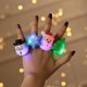 thumbnail image 1 of 4 piezas de anillo luminoso de Navidad, anillo de juguete luminoso de Papá Noel, anillo de dedo intermitente LED para Navidad, 1 of 5