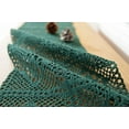 thumbnail image 5 of Nvzi Lace Tablecloth Rectangular Table Cover for Kitchen Dinning Wedding Party Decoration -SIZE J:9.44*137inch,Green D, 5 of 5