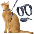 thumbnail image 1 of Precio sorpresa!Juego de correa y gato ajustable a prueba de escape, cómodo, suave y ligero, uso seguro y fácil, viaje a pie para pequeños y medianos, 1 of 3