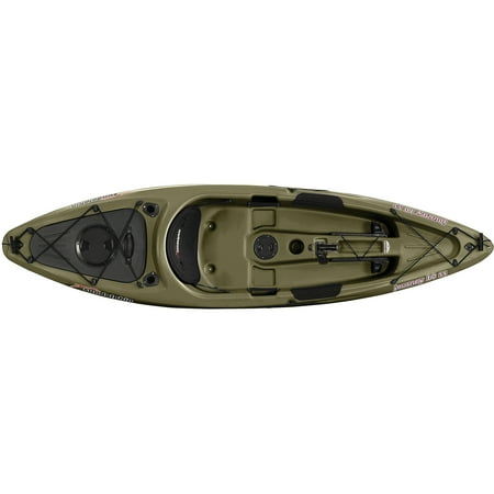 Sun Dolphin Journey 10' Sit-On Fishing Kayak with Paddle