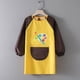 thumbnail image 2 of Delantal impermeable para niños, estudio de pintura, máscara para hombres y niñas, para comer, pintura, antiadherente, impresión para guarderías, invertida, 2 of 5