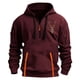 thumbnail image 2 of Sudadera con capucha para hombre, sudadera con capucha de manga larga estampada, sudadera con capucha de bolsillo, ropa de trabajo, sudadera con capucha para hombre, blusa de poliéster, 2 of 4