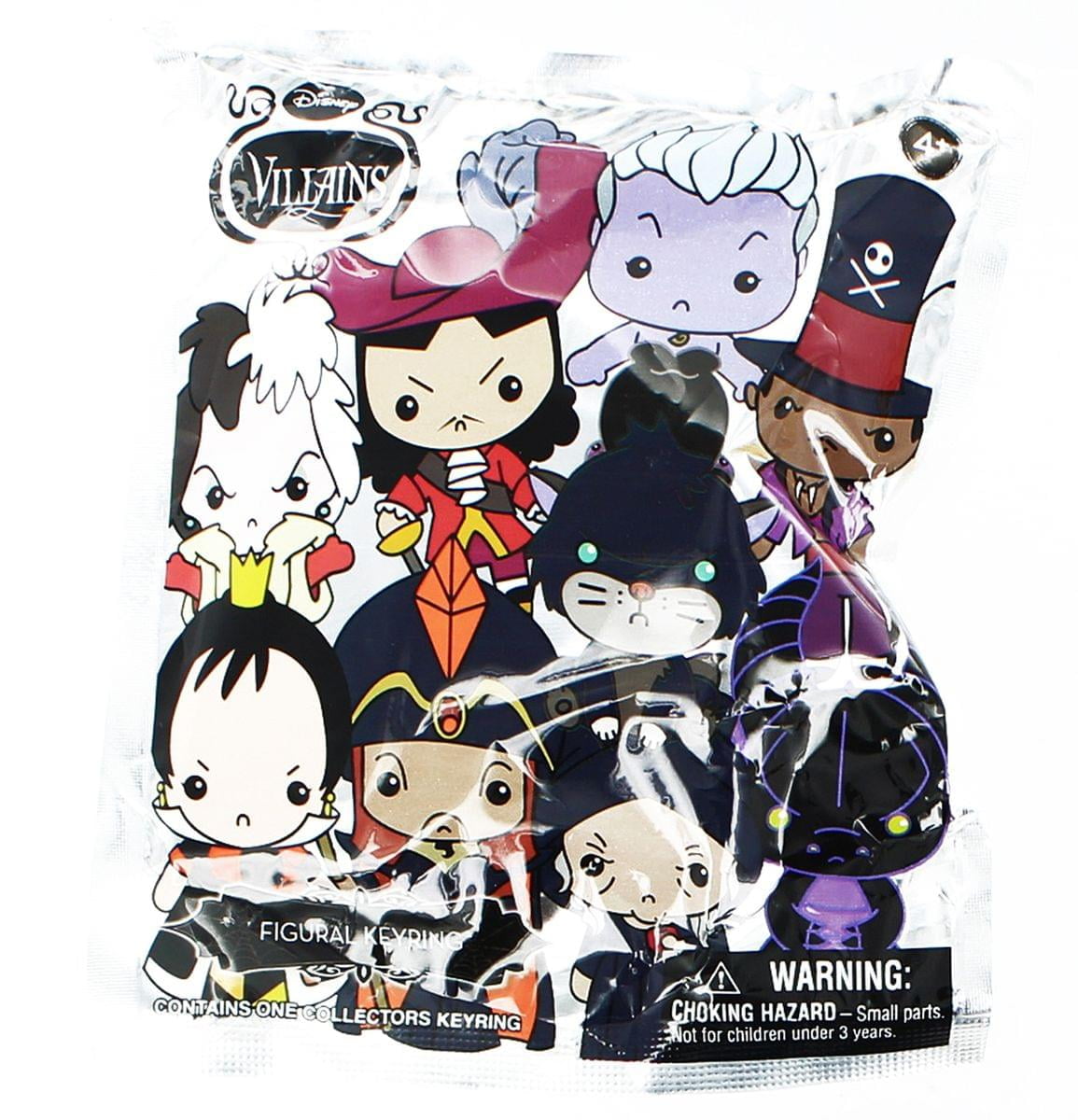 Disney Blind Bagged 3D Foam Figural Keychain Disney Villains