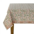 thumbnail image 1 of Mantel Ridhi Sassy, color salmón y verde esmeralda, 72 x 160 cm, 1 of 7
