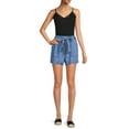 thumbnail image 6 of Time and Tru Women's Belted Utility Shorts, 6 of 6