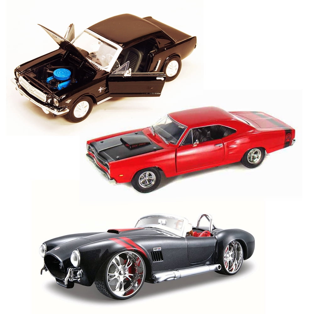 Best of 1960s Muscle Cars Diecast - Set 99 - Set of Three 1/24 Scale
