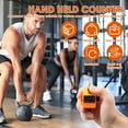thumbnail image 4 of TMWEFUSC 8Pcs Handheld Clicker Counter Mechanical Hand Pitch Counter Resettable 4 Digit Handheld Tally Counter for Sports Event Knitting Coaching, Orange, 4 of 10