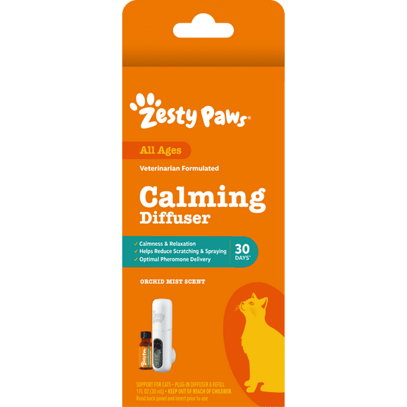Zesty Paws Cat Calming Diffuser - Starter Kit