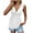 White, variant on Jalioing Summer V Neck Tank Tops for Women Casual Flowy Sleeveless Tunic Shirt Fashion Solid Color Tees Tops