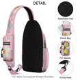 thumbnail image 3 of Strawberry Sling Bag for Women Men Travel Sling Bag Sling Backpack for Outdoor Activities Gym Shoulder Bag Gym Sports Travel Hiking Daypack, 3 of 6