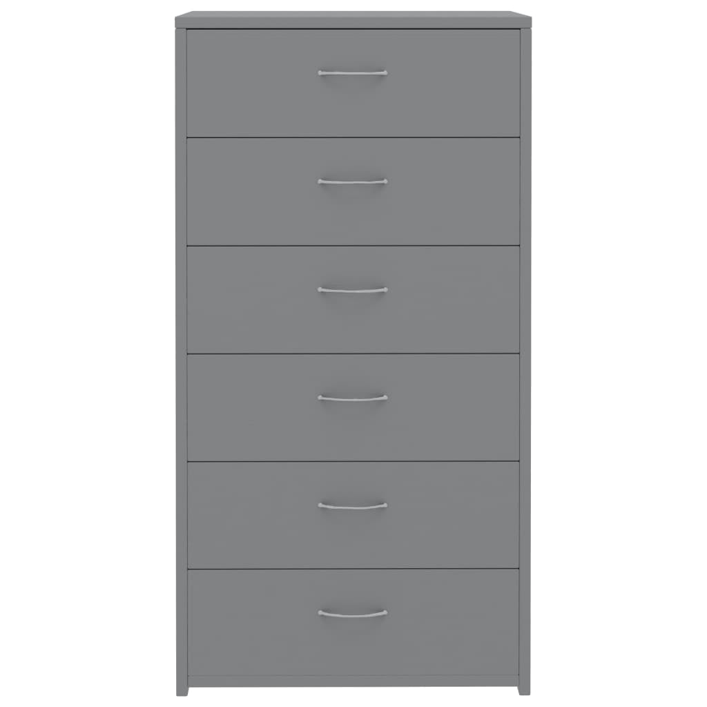Kepooman Modern Sideboard with 6 Drawers, Buffet Storage Side Cabinet Dresser Organiser for Living Room Kepooman Modern Sideboard with 6 Drawers, Buffet Storage Side Cabinet Dresser Organiser for Living Room