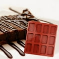 thumbnail image 6 of YAMUZONG 2 Pcs 12 Grids Square Silicone Non-Stick Cake DIY Baking Mold for Cake Chocolate, 6 of 7